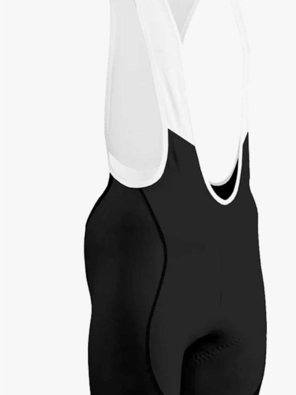 Primal Men’s Black & White Bib Shorts bicycle sportswear Men Sz M